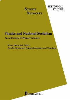 Physics and National Socialism (eBook, PDF)