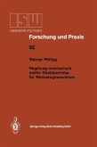 Regelung mechanisch steifer Direktantriebe für Werkzeugmaschinen (eBook, PDF)