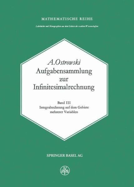 Aufgabensammlung zur Infinitesimalrechnung (eBook, PDF) Aufgabensammlung zur Infinitesimalrechnung (eBook, PDF)