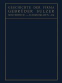 Geschichte der Firma Gebrüder Sulzer (eBook, PDF)
