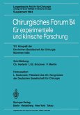 Chirurgisches Forum '84 für experimentelle und klinische Forschung (eBook, PDF)