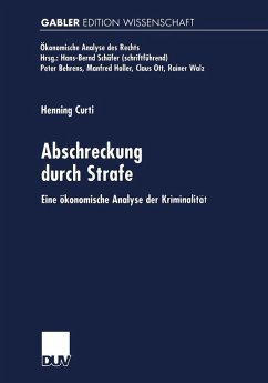 Cover Abschreckung durch Strafe (eBook, PDF)