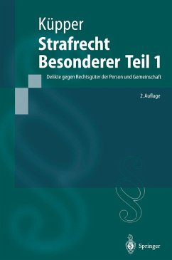 Cover Strafrecht, Besonderer Teil 1 (eBook, PDF)