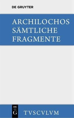 Archilochos (eBook, PDF)