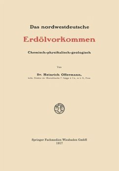 Das nordwestdeutsche Erdölvorkommen (eBook, PDF) - Offermann, Heinrich