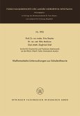 Mathematische Untersuchungen zur Schalentheorie (eBook, PDF)