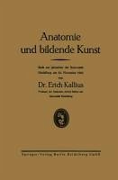 Cover Anatomie und bildende Kunst (eBook, PDF)