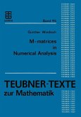 M-matrices in Numerical Analysis (eBook, PDF)
