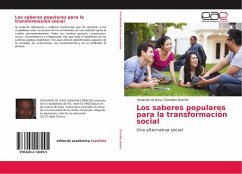 Los saberes populares para la transformación social