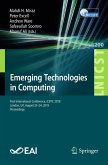 Emerging Technologies in Computing (eBook, PDF)