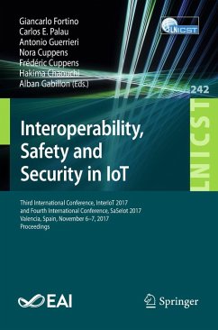 Cover Interoperability, Safety and Security in IoT (eBook, PDF)