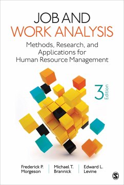 Job and Work Analysis - Morgeson, Frederick P; Brannick, Michael T; Levine, Edward L