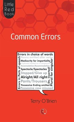 Little Red Book Of Common Errors - O'Brien, Terry