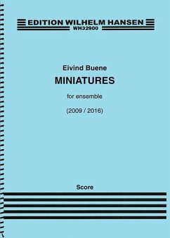 Miniatures for Ensemble (2009/2016): Score