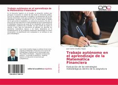 Trabajo autónomo en el aprendizaje de la Matemática Financiera - Cevallos Hoppe, Juan Carlos