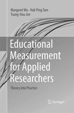 Educational Measurement for Applied Researchers - Wu, Margaret;Tam, Hak Ping;Jen, Tsung-Hau