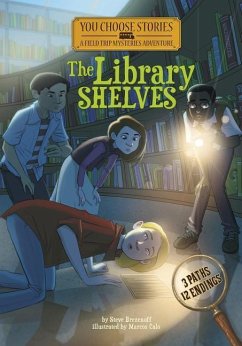 The Library Shelves: An Interactive Mystery Adventure - Brezenoff, Steve