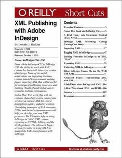 Cover XML Publishing with Adobe InDesign (eBook, PDF)