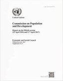 Commission on Population and Development: Report on the Fiftieth Session (15 April 2016 and 3-7 April 2017)