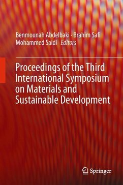 Proceedings of the Third International Symposium on Materials and Sustainable Development (eBook, PDF)