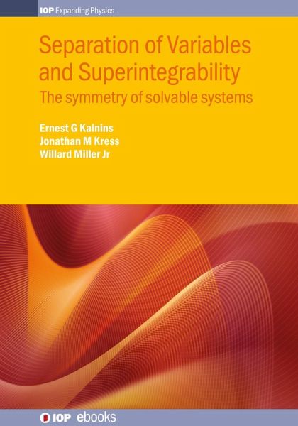 Separation of Variables and Superintegrability (eBook, ePUB) Separation of Variables and Superintegrability (eBook, ePUB)