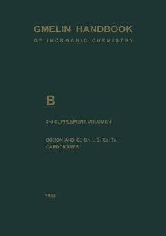 B Boron Compounds (eBook, PDF) - Heller, Gert; Meller, Anton; Onak, Thomas