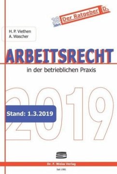 Arbeitsrecht 2019 - Wascher, Angelika;Viethen, Hans-Peter