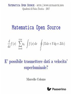 È possibile trasmettere dati a velocità superluminale? (eBook, ePUB) - Colozzo, Marcello