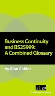 Cover Business Continuity and BS25999 (eBook, PDF)