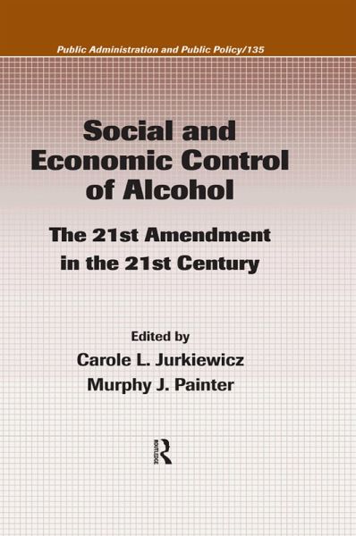 Social and Economic Control of Alcohol (eBook, PDF) Social and Economic Control of Alcohol (eBook, PDF)