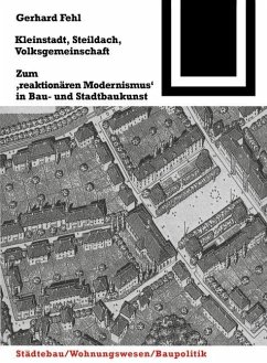 Kleinstadt, Steildach, Volksgemeinschaft (eBook, PDF) - Fehl, Gerhard
