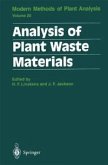 Analysis of Plant Waste Materials (eBook, PDF)