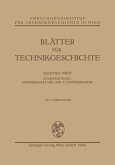 Blätter für Technikgeschichte (eBook, PDF)