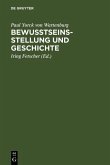 Bewusstseinsstellung und Geschichte (eBook, PDF)