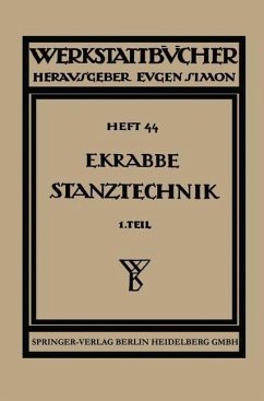 Stanztechnik (eBook, PDF) - Krabbe, Erich