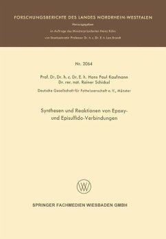 Cover Synthesen und Reaktionen von Epoxy- und Episulfido-Verbindungen (eBook, PDF)