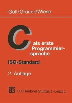 Cover C als erste Programmiersprache (eBook, PDF)