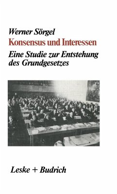 Konsensus und Interessen (eBook, PDF) - Sörgel, Werner