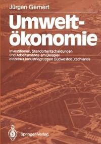Umweltökonomie (eBook, PDF) - Gernert, Jürgen