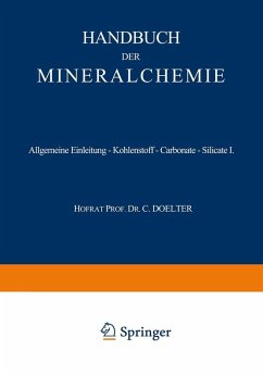 Cover Allgemeine Einleitung - Kohlenstoff - Carbonate - Silicate I (eBook, PDF)