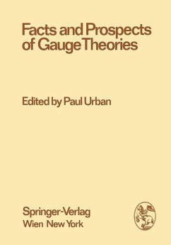 Cover Facts and Prospects of Gauge Theories (eBook, PDF)
