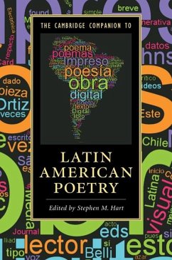 Cover Cambridge Companion to Latin American Poetry (eBook, ePUB)