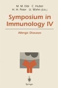 Symposium in Immunology IV (eBook, PDF)