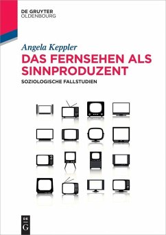Das Fernsehen als Sinnproduzent (eBook, PDF) - Keppler, Angela