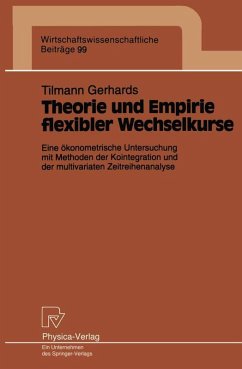 Theorie und Empirie flexibler Wechselkurse (eBook, PDF) - Gerhards, Tilmann