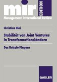 Stabilität von Joint Ventures in Transformationsländern (eBook, PDF)
