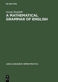 A mathematical grammar of English (eBook, PDF)