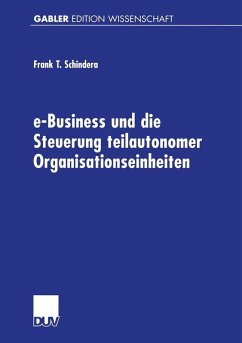 Cover e-Business und die Steuerung teilautonomer Organisationseinheiten (eBook, PDF)