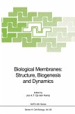 Biological Membranes: Structure, Biogenesis and Dynamics (eBook, PDF)
