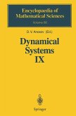 Dynamical Systems IX (eBook, PDF)